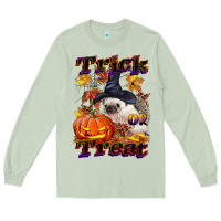 Halloween Hedgehog Trick Or Treat Long Sleeve Tee | Teevron