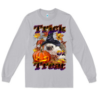 Moon Dust Halloween Hedgehog Trick Or Treat Long Sleeve Tee - LillyAllenDesigns