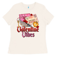 Bone valentine vibes Ladies Tee - AdoDesignShop