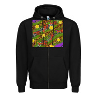 Black Mardi Gras Crabs and lemons tumbler Zipper Hoodie - HowdyJamesFarm