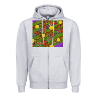Heather Grey Mardi Gras Crabs and lemons tumbler Zipper Hoodie - HowdyJamesFarm