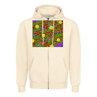 Sandshell Mardi Gras Crabs and lemons tumbler Zipper Hoodie - HowdyJamesFarm