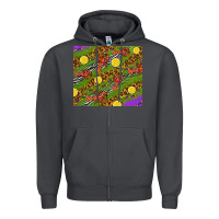 Smoke Mardi Gras Crabs and lemons tumbler Zipper Hoodie - HowdyJamesFarm