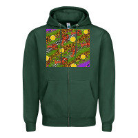 Sports Green Mardi Gras Crabs and lemons tumbler Zipper Hoodie - HowdyJamesFarm