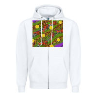White Mardi Gras Crabs and lemons tumbler Zipper Hoodie - HowdyJamesFarm