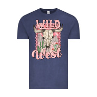 Vintage Denim wild west Vintage Tee - MaliasSmallBusiness