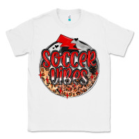 White soccer vibes Classic Tee - MaliasSmallBusiness