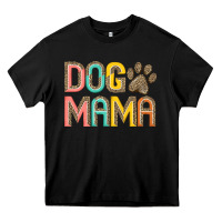 Black dog mama Heavy Core Tee - JahusDesignShop