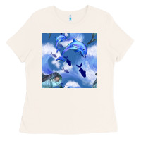 Bone dolphins Ladies Tee - BundleAndBundleShop