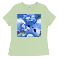 Matcha dolphins Ladies Tee - BundleAndBundleShop