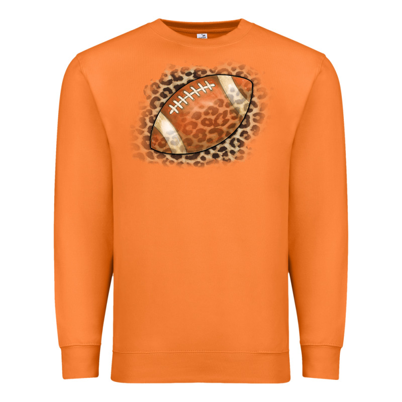 American Football Leopard Premium Sweatshirt by CowCowDesign | Teevron