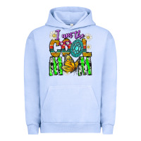 Pigment Grape Ice I'm The Cool Mom Urban Hoodie - CowhideDigitalArt
