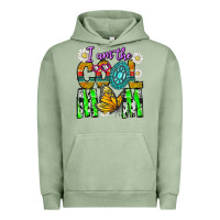 Pigment Oil Green I'm The Cool Mom Urban Hoodie - CowhideDigitalArt