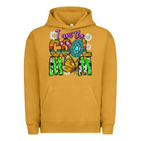 Pigment Peanut Butter I'm The Cool Mom Urban Hoodie - CowhideDigitalArt