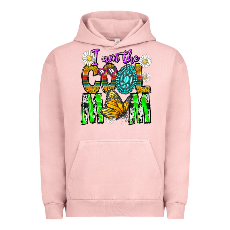 I'm The Cool Mom Urban Hoodie by CowhideDigitalArt | Teevron
