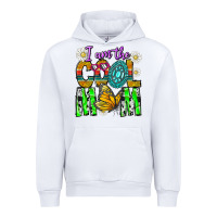 White I'm The Cool Mom Urban Hoodie - CowhideDigitalArt