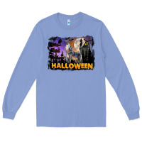 Halloween Wolf Long Sleeve Tee | Teevron