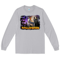 Moon Dust Halloween Wolf Long Sleeve Tee - LillyAllenDesigns