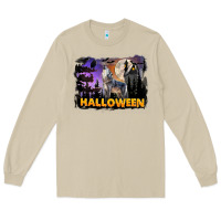 Mushroom Halloween Wolf Long Sleeve Tee - LillyAllenDesigns