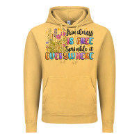 Vintage Mustard kindness is free sprinkle it everywhere Vintage Hoodie - MaliasSmallBusiness