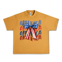 Peanut Butter america ribbon Urban Heavy Tee - JahusDesignShop