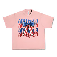 Salmon america ribbon Urban Heavy Tee - JahusDesignShop