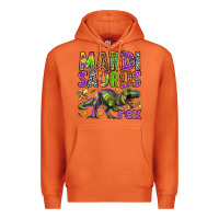 Carrot Mardi Saurus Rex Premium Hoodie - HowdyJamesFarm