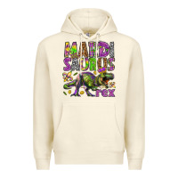 Sandshell Mardi Saurus Rex Premium Hoodie - HowdyJamesFarm
