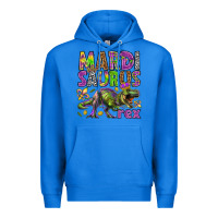 True Royal Mardi Saurus Rex Premium Hoodie - HowdyJamesFarm