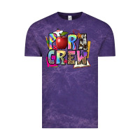 Cloud Purple para crew Vintage Tee - NancyCooperArtShop