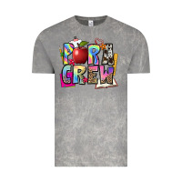 Cloud Rock para crew Vintage Tee - NancyCooperArtShop