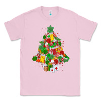 Bubblegum Pink nurse christmas tree Classic Tee - MaliasSmallBusiness