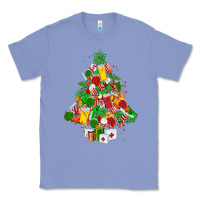 Colony Blue nurse christmas tree Classic Tee - MaliasSmallBusiness
