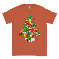 Copper nurse christmas tree Classic Tee - MaliasSmallBusiness