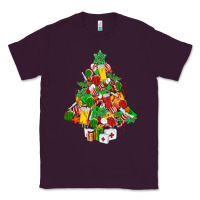 Plum nurse christmas tree Classic Tee - MaliasSmallBusiness