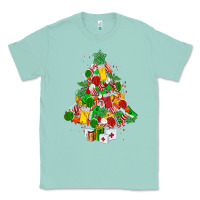Seafoam nurse christmas tree Classic Tee - MaliasSmallBusiness