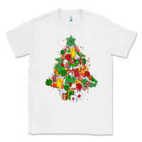 White nurse christmas tree Classic Tee - MaliasSmallBusiness