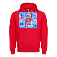Red healthcare hero Zipper Hoodie - TumblerDesignByShophia