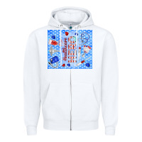 White healthcare hero Zipper Hoodie - TumblerDesignByShophia