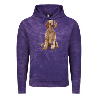 Cloud Purple cockapoo Vintage Hoodie - RanaPortraitStore