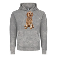 Cloud Rock cockapoo Vintage Hoodie - RanaPortraitStore