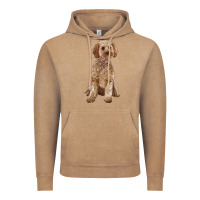 Vintage Coffee cockapoo Vintage Hoodie - RanaPortraitStore