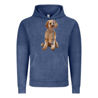 Vintage Denim cockapoo Vintage Hoodie - RanaPortraitStore