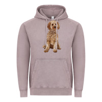 Vintage Zinc cockapoo Vintage Hoodie - RanaPortraitStore