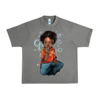 Tornado afro black boy Urban Heavy Tee - NancyCooperArtShop