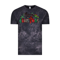Cloud Black faith cross merry christmas Vintage Tee - MaliasSmallBusiness