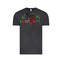Vintage Black faith cross merry christmas Vintage Tee - MaliasSmallBusiness
