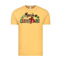 Vintage Mustard faith cross merry christmas Vintage Tee - MaliasSmallBusiness