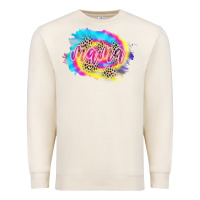 Sandshell Mama Tie dye Leopard Premium Sweatshirt - CowCowDesign