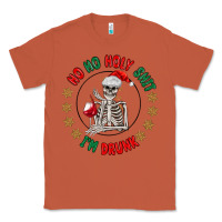 Copper ho ho holly shit skeleton santa Classic Tee - MaliasSmallBusiness